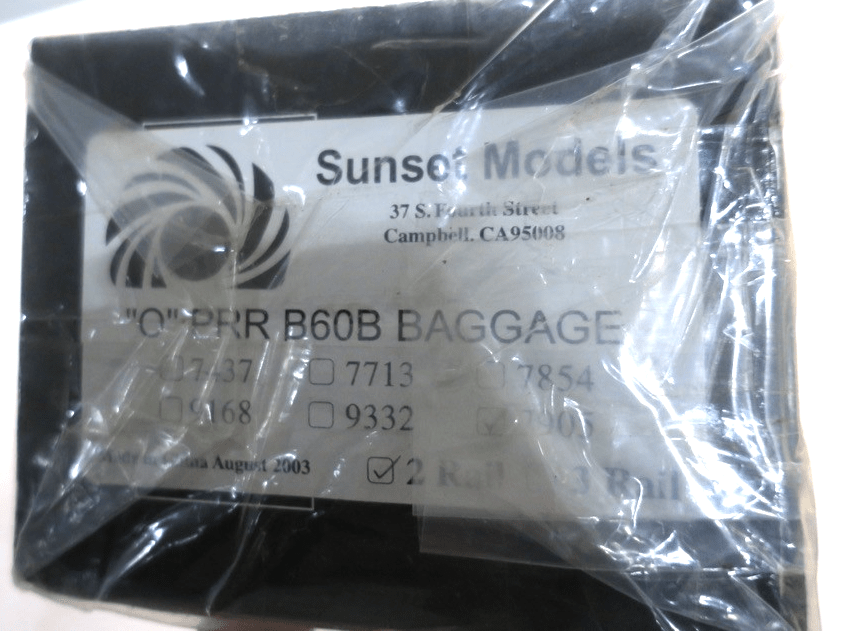 3rd Rail Pennsylvania 7905 O Scale Brass REA Baggage Car 2 rail - WISE GUYS HOBBIES LLC