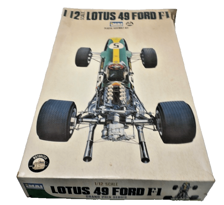 Imai 3203 Motorized Lotus 49 Ford F - 1 Grand Prix Series Assembly Kit 1/12 - WISE GUYS HOBBIES LLC