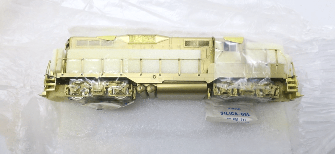 Oriental Limited Brass Western Maryland EMD GP 9 1750 Hp Chopnose Unpainted - WISE GUYS HOBBIES LLC
