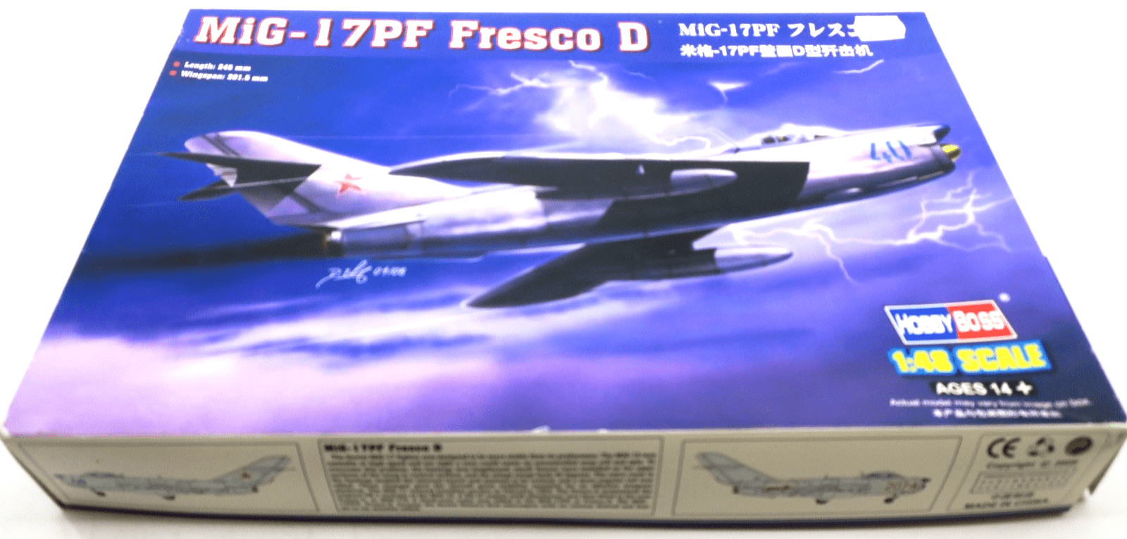 Hobby Boss 1/48 MiG - 17PF Fresco D Model Kit 80336 - WISE GUYS HOBBIES LLC