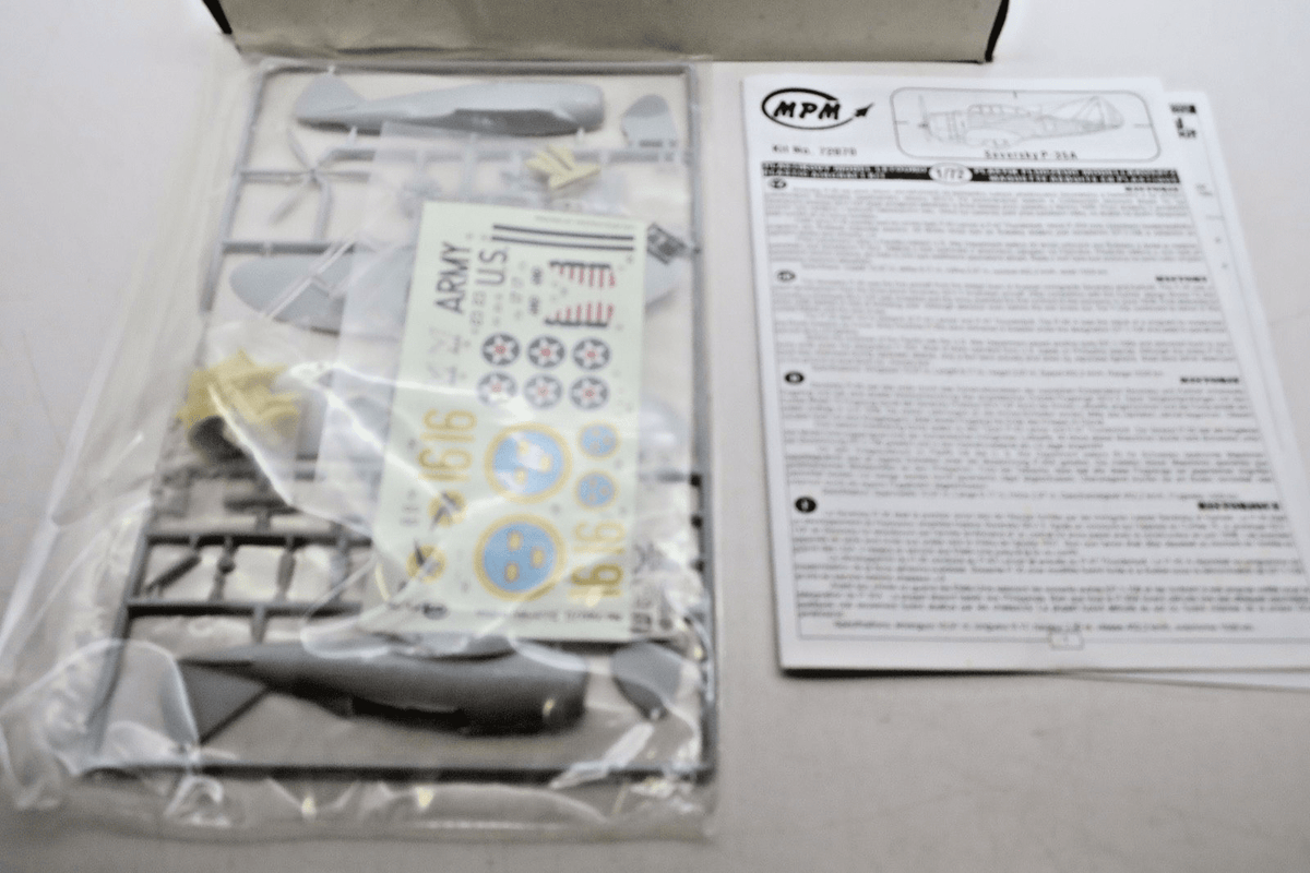MPM 1/72 P - 35 Upgrade Kit 72138 - WISE GUYS HOBBIES LLC