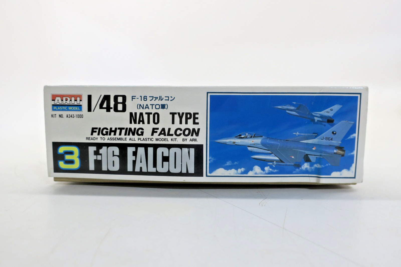 Arii 1/48 General Dynamics F-16 Fighting Falcon NATO Type Model Kit #A343-1000