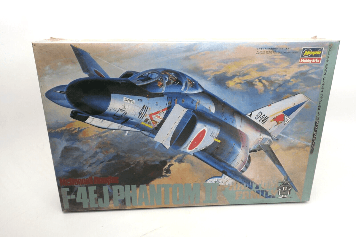 HASEGAWA-MCDONNELL DOUGLAS-F-4EJ PHANTOM II 1:48 SCALE - WISE GUYS HOBBIES LLC