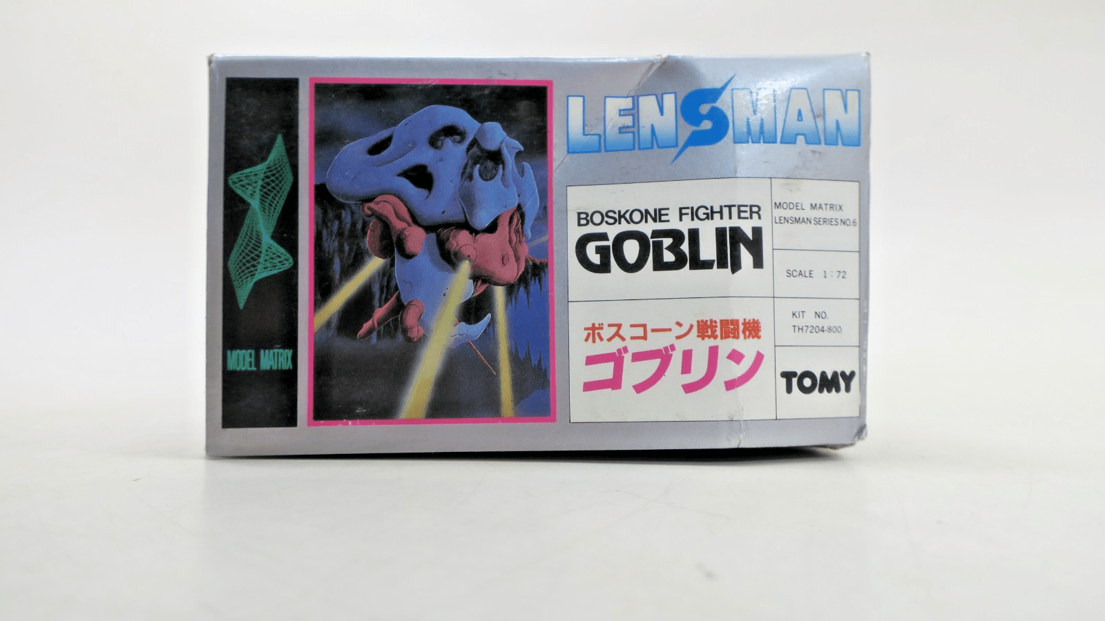 DAMAGED BOX Tomy Lensman 1/72 Boskone Fighter Goblin Model Kit - WISE GUYS HOBBIES LLC