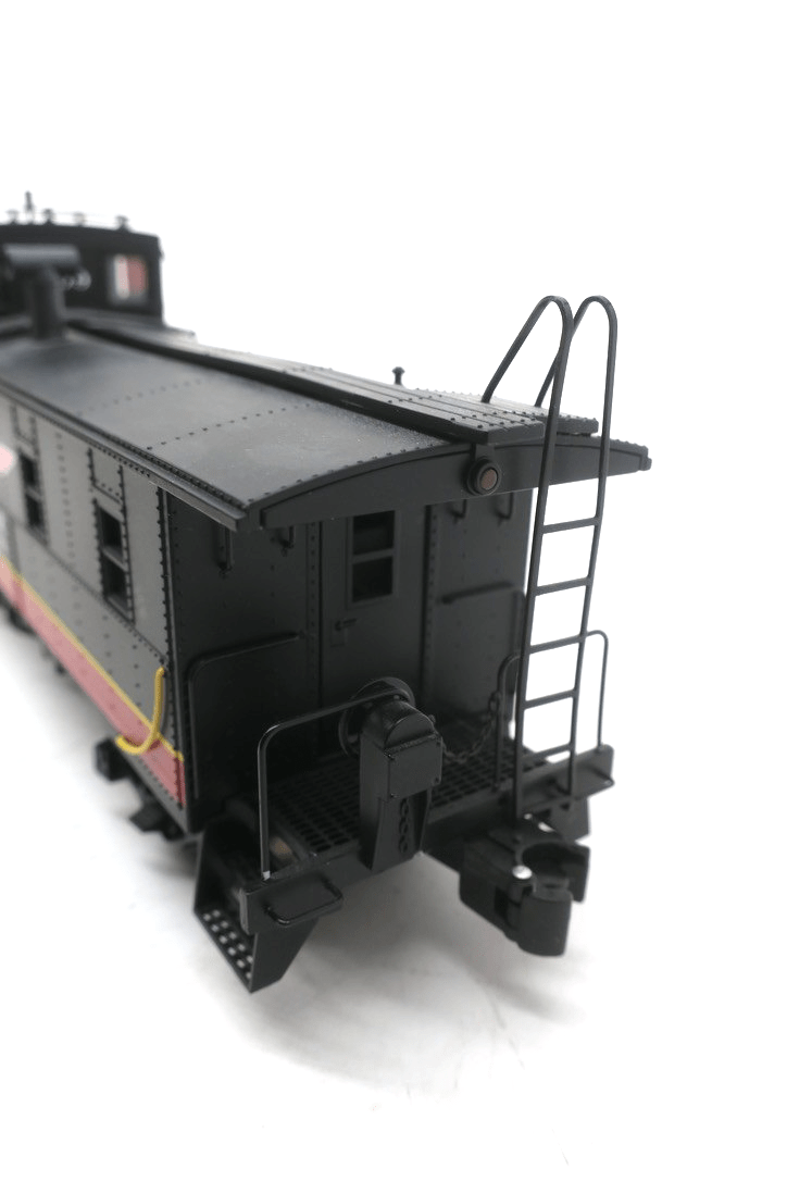 K-LINE K617-1055 ATSF WARBONNET OFF CENTER CUPOLA SS CABOOSE RARE - WISE GUYS HOBBIES LLC