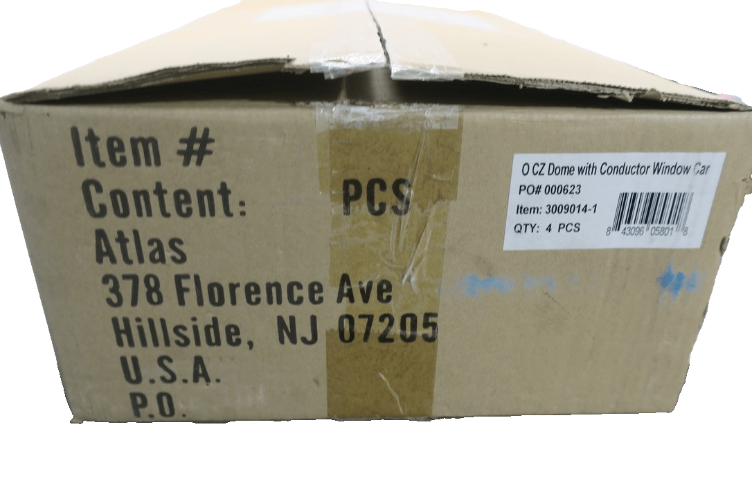 Atlas O Scale "California Zephyr" CB&Q 4 Car Dome Set 2 Rail - WISE GUYS HOBBIES LLC