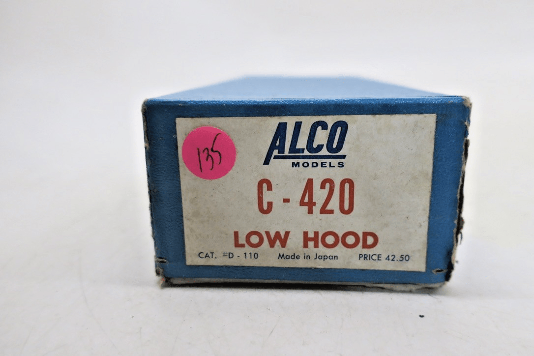 Alco Models C - 420 Nickel Plate Road Low Hood Unpainted - WISE GUYS HOBBIES LLC