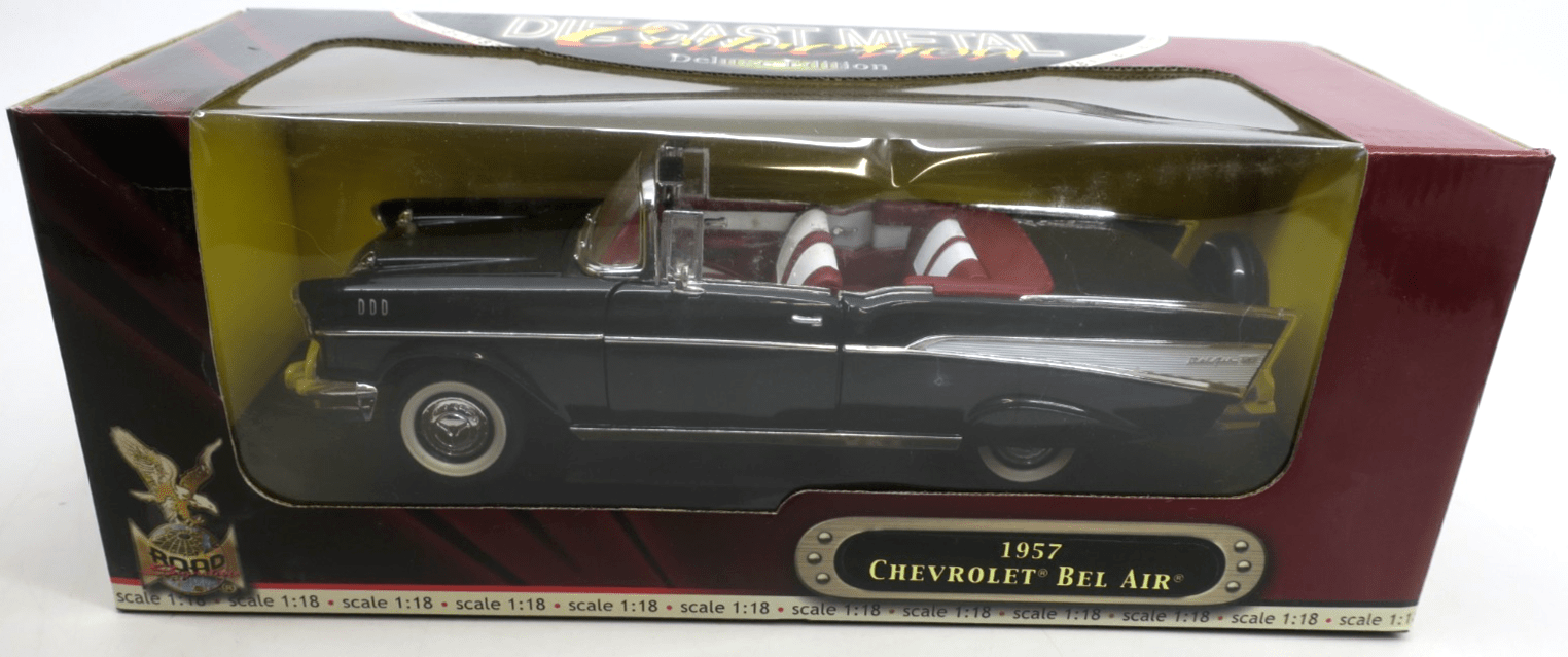 Road Legends 1/18 1957 Chevrolet Bel Air Diecast 92108 - WISE GUYS HOBBIES LLC