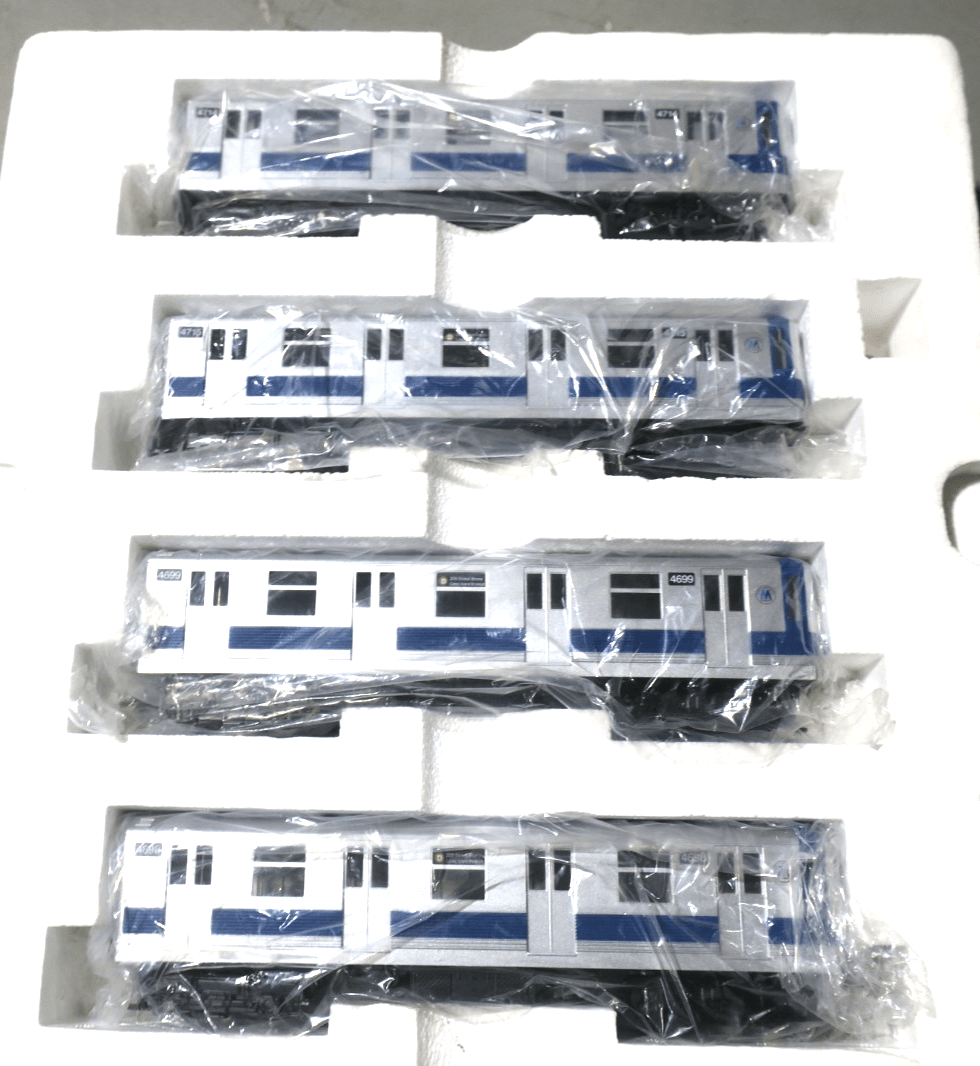 Railking By MTH 1970 4 Car Subway Set New York Transit 30 - 2122 - 1 w/Proto - Sound - WISE GUYS HOBBIES LLC