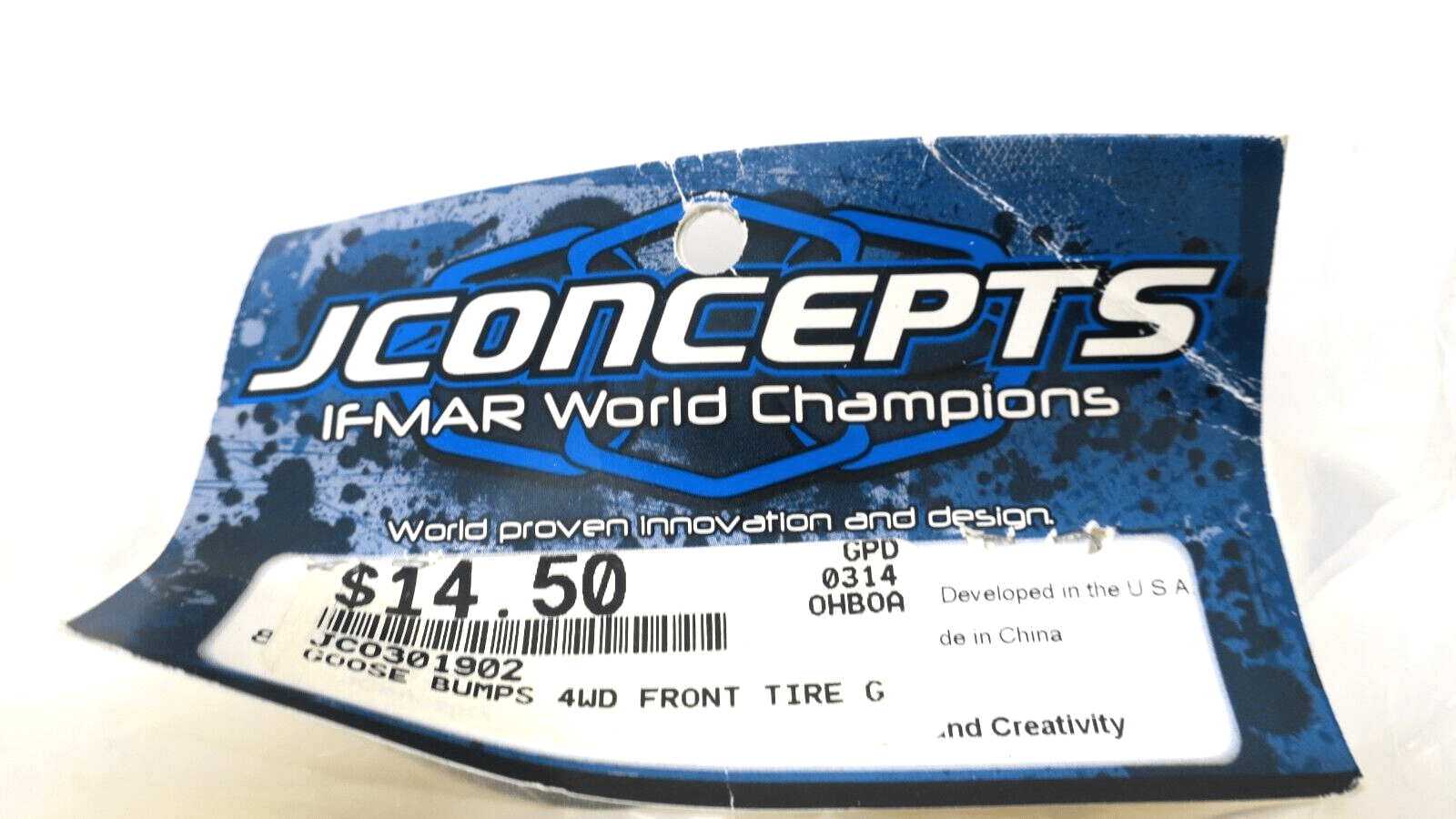 JConcepts-Landmines Gold Compound Fits JC 3430B / 34331B / 1.0 SCX24 JCO402205 - WISE GUYS HOBBIES LLC