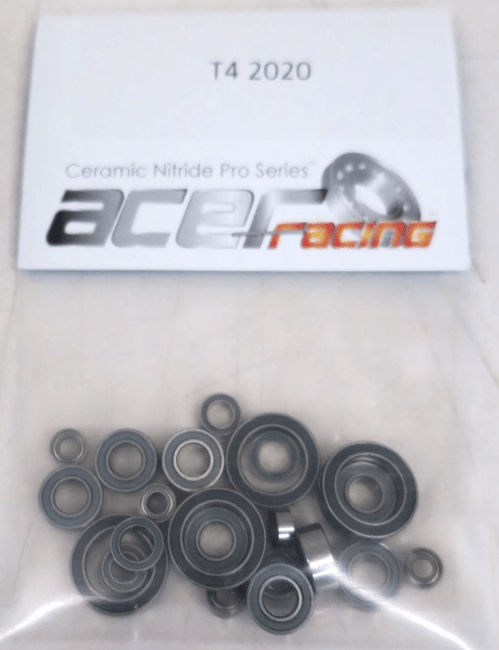 ACER Racing Team XRAY T4 2016 2017 2018 2019 2020 2021 Ceramic Bearing Kit - WISE GUYS HOBBIES LLC
