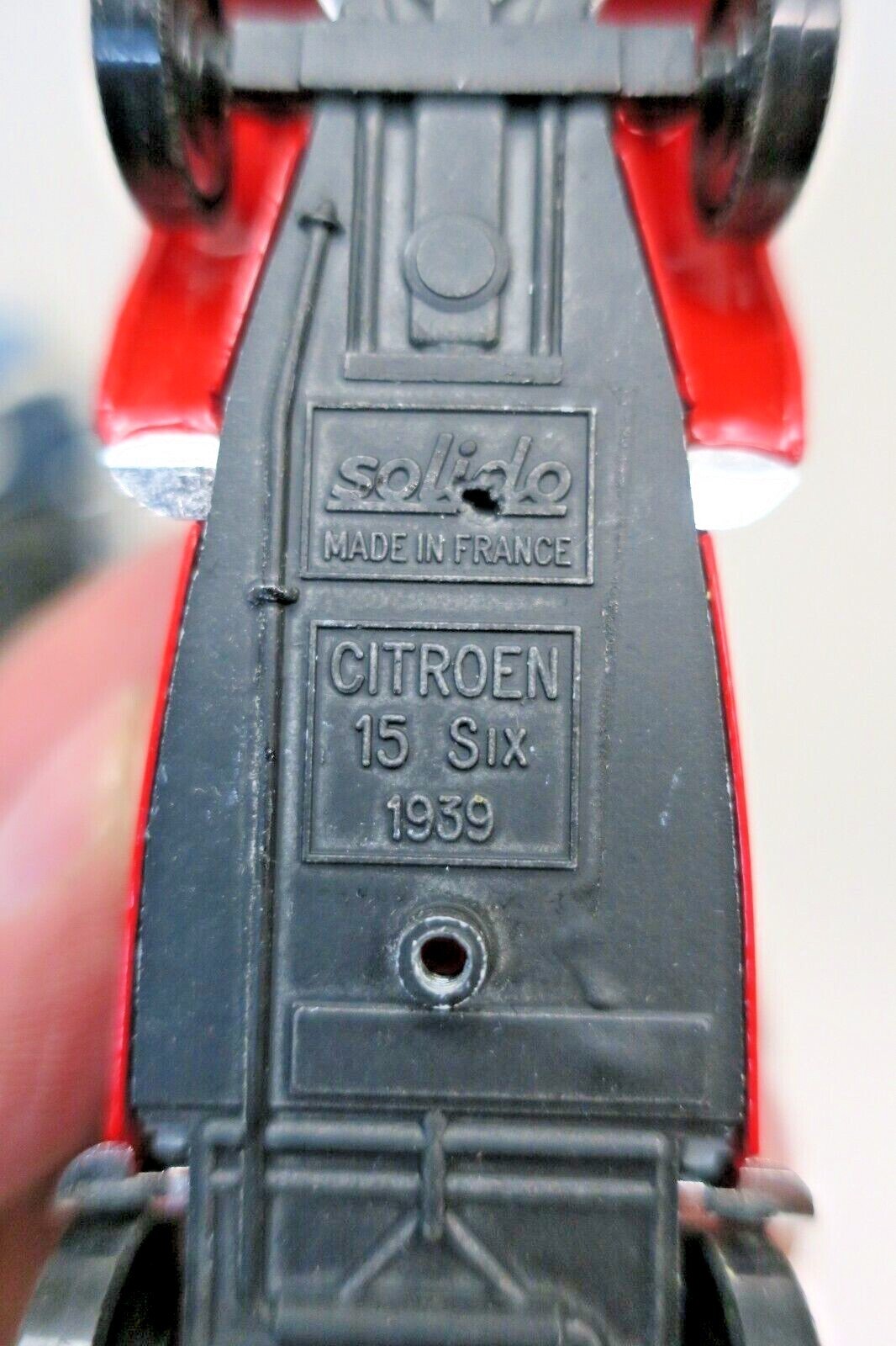 1939 CITROEN 15 SIX SEDAN SOLIDO DIECAST TOY CAR 1/43 SCALE VINTAGE VEHICLE RARE - WISE GUYS HOBBIES LLC