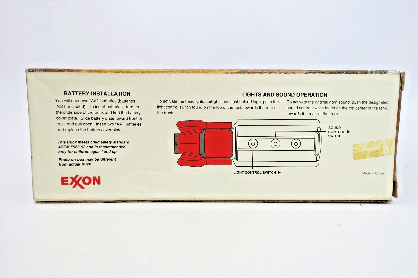 Exxon Humble Toy Truck - WISE GUYS HOBBIES LLC