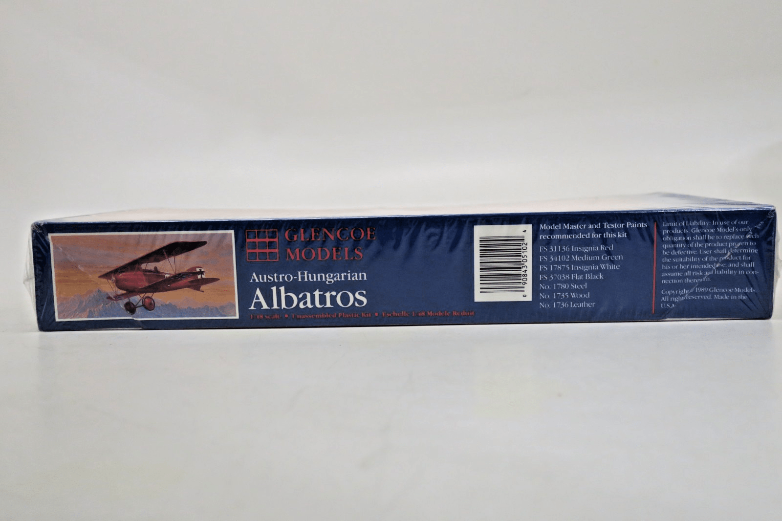 Glencoe Models 1/48 Austro - Hungarian Albatros Model Kit 05102 SEALED - WISE GUYS HOBBIES LLC
