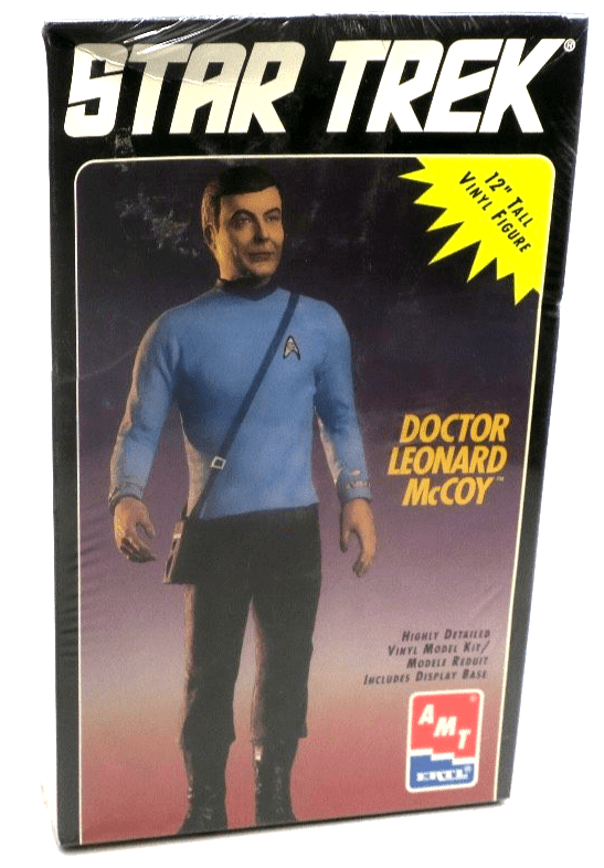 AMT ERTL Star Trek Doctor Leonard McCoy Vinyl Model Kit - WISE GUYS HOBBIES LLC