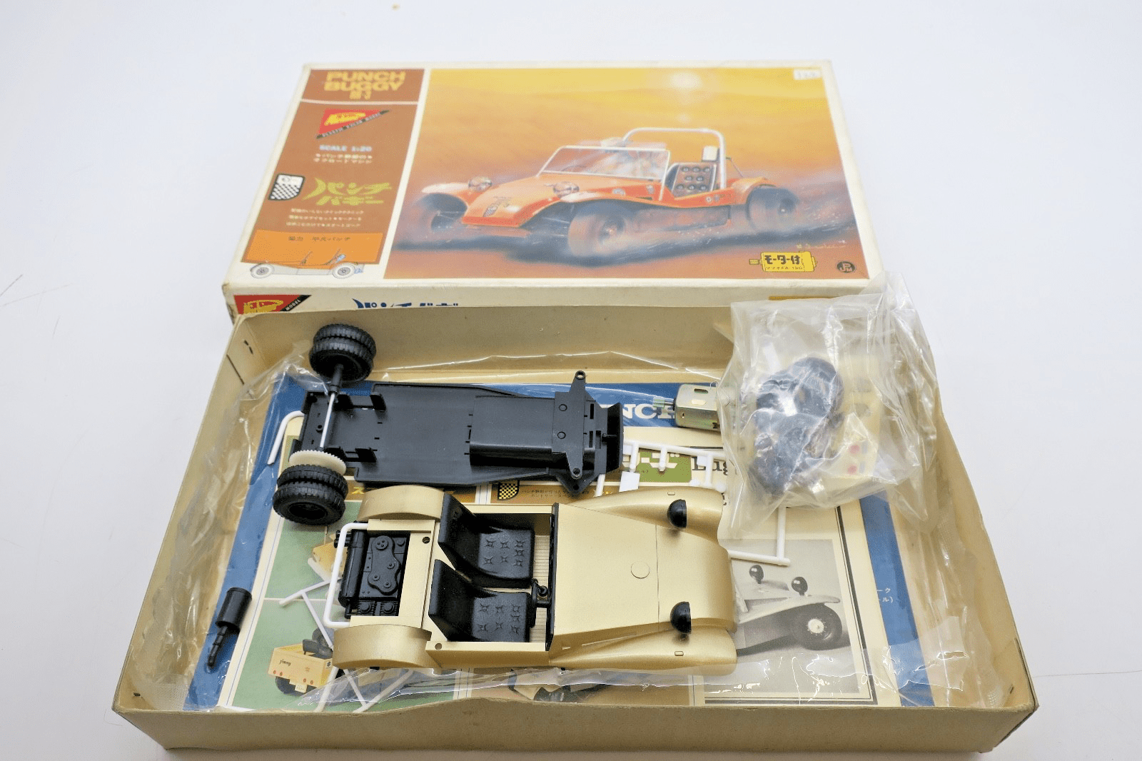 Vintage Nichimo 1/20 Punch Buggy RR-3 Model Kit - WISE GUYS HOBBIES LLC