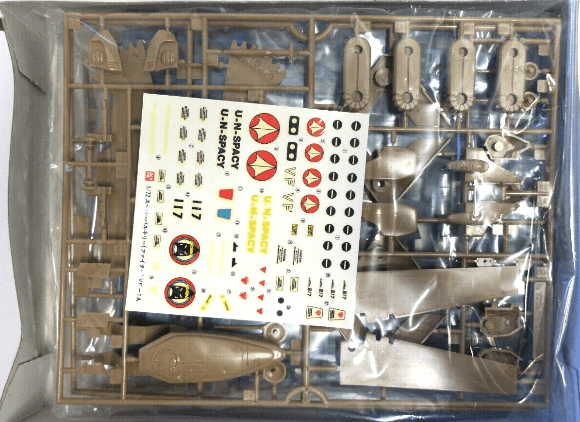 Bandai Macross 1/72 Super Fighter Valkyrie VF-1A Model Kit No. 8 - WISE GUYS HOBBIES LLC