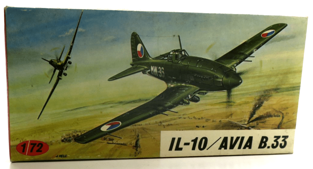 KP 1/72 IL - 10 / Avia B.33 Model Kit 3 - WISE GUYS HOBBIES LLC