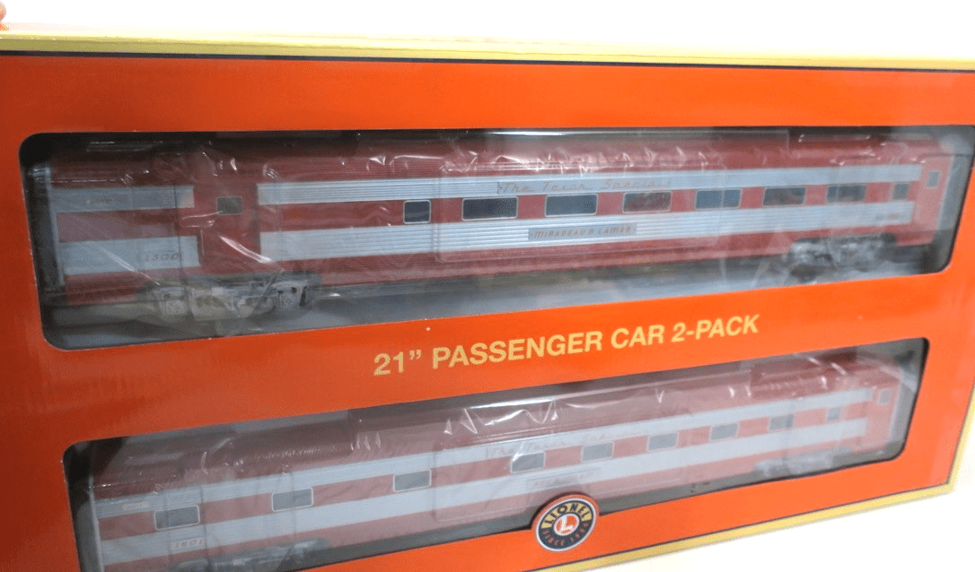 Lionel 6 - 82579 Texas Special 21" aluminum passenger cars NIB - WISE GUYS HOBBIES LLC