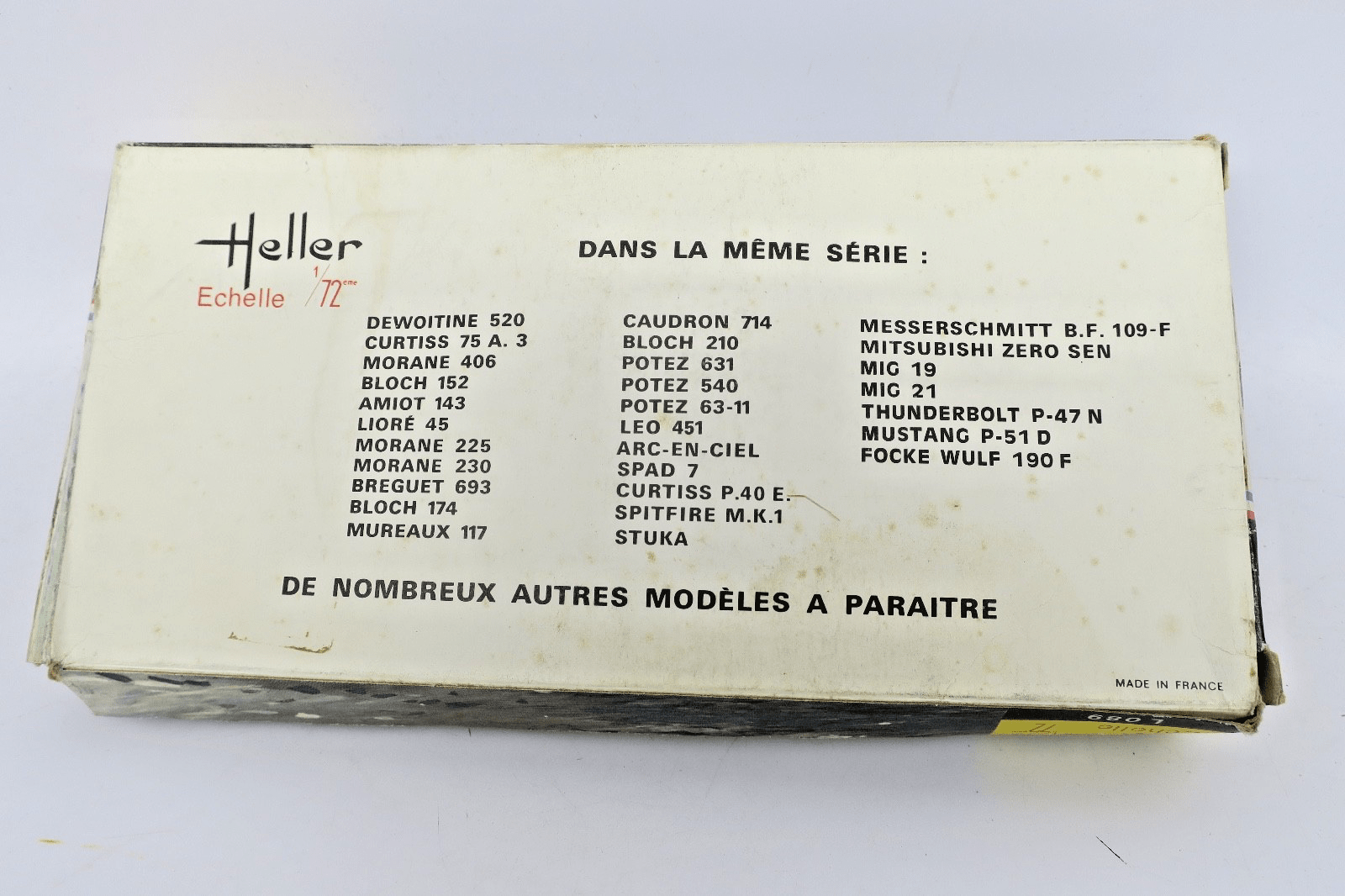 Heller 1/72 Messerschmitt BF - 108 E Model Kit L 089 - WISE GUYS HOBBIES LLC