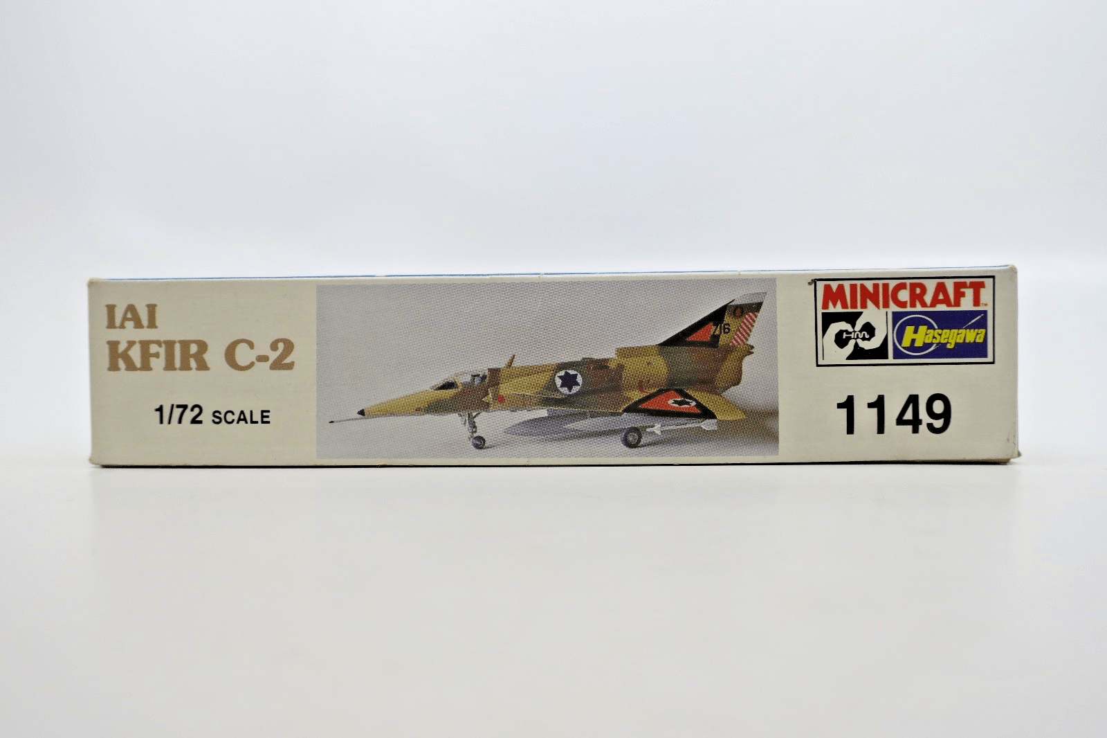 Hasegawa 1/72 IAI Kfir C - 2 Model Kit 1149 - WISE GUYS HOBBIES LLC