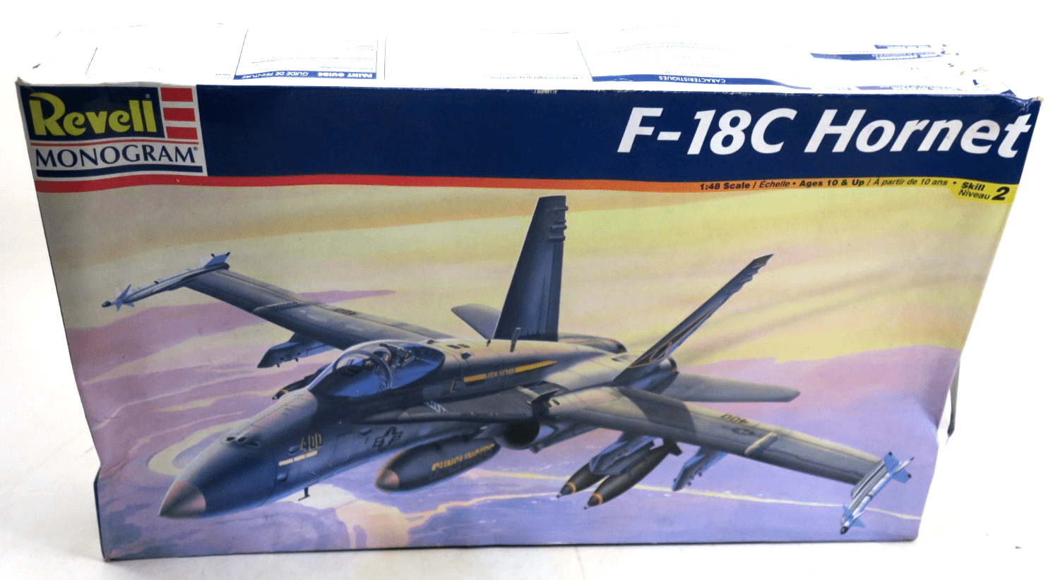 Monogram 1/48 F - 18C Hornet Model Kit 85 - 4821 - WISE GUYS HOBBIES LLC