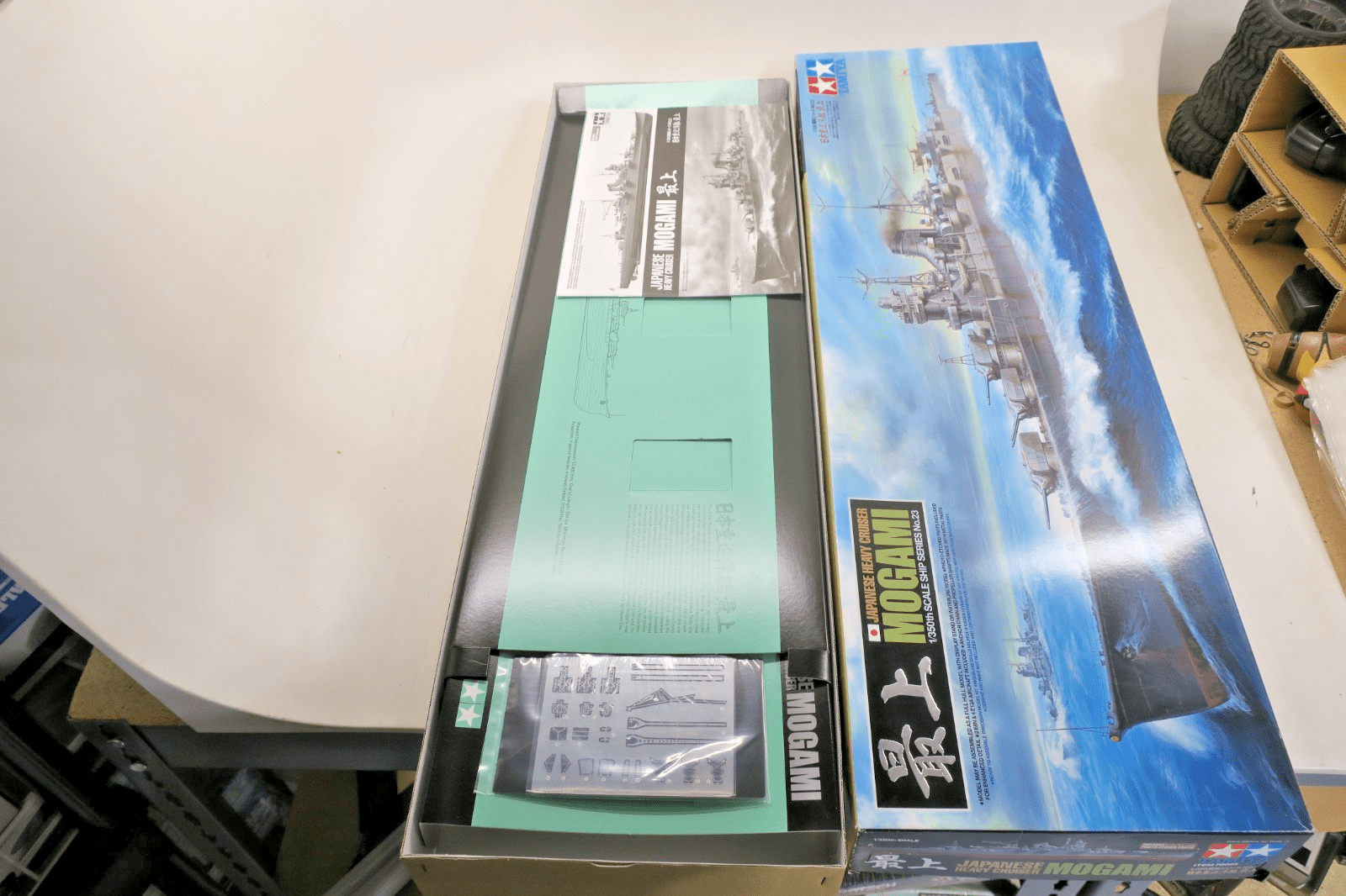 Tamiya 1/350 Japanese Heavy Cruiser Mogami Model Kit 78023 - WISE GUYS HOBBIES LLC