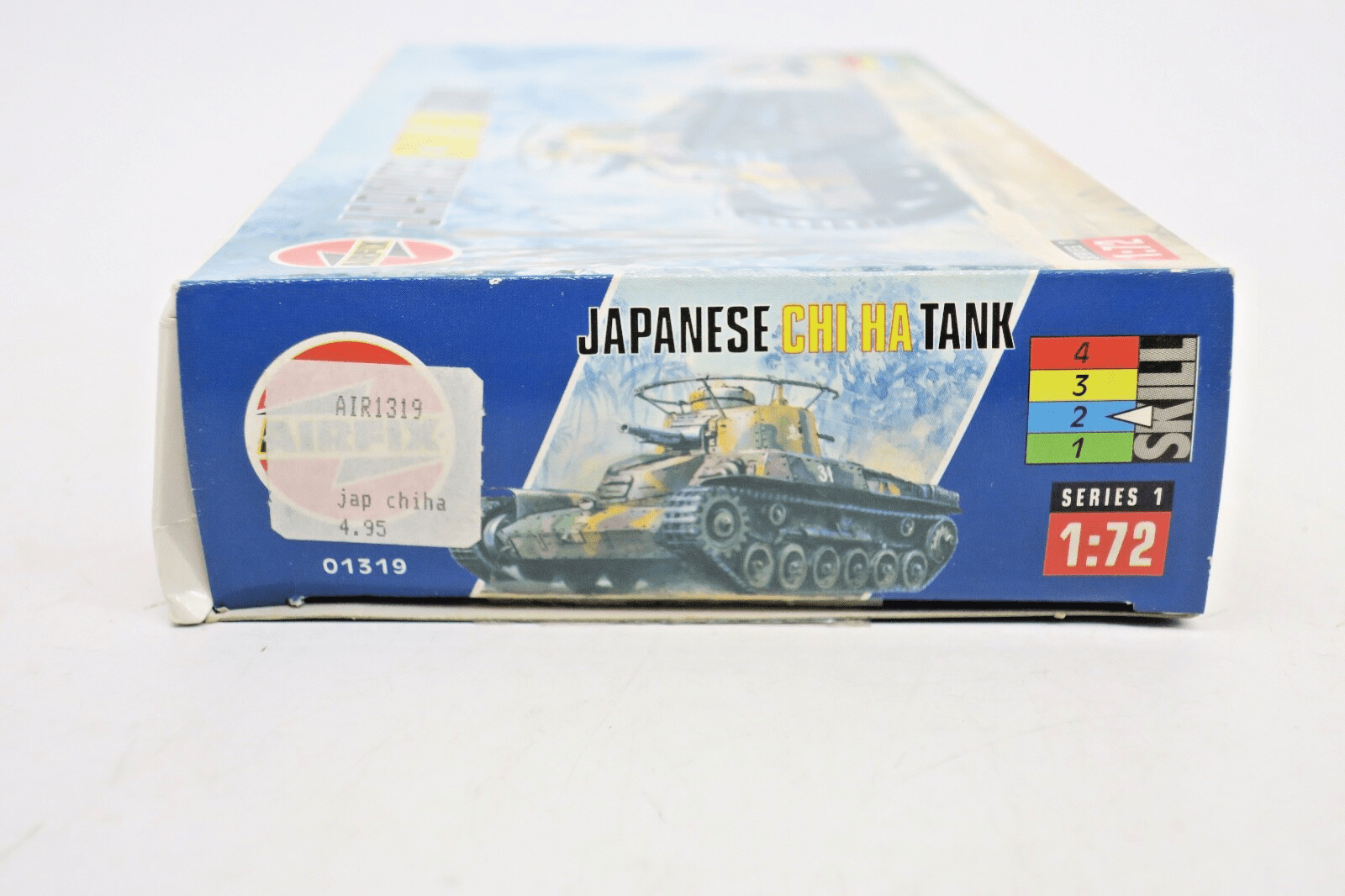 Airfix 1/72 Japanese Chi Ha Tank Model Kit 01319 - WISE GUYS HOBBIES LLC