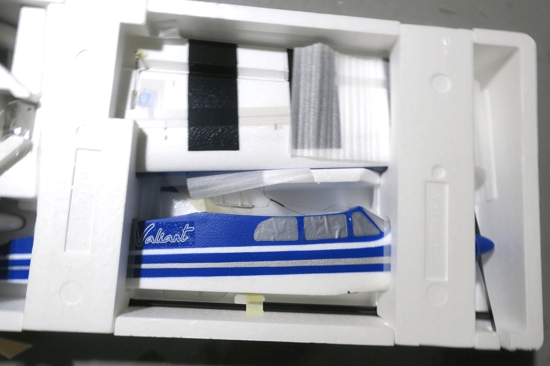 E - flite RC Airplane Valiant 1.3m BNF Basic with AS3X and SAFE Select EFL49500 - WISE GUYS HOBBIES LLC