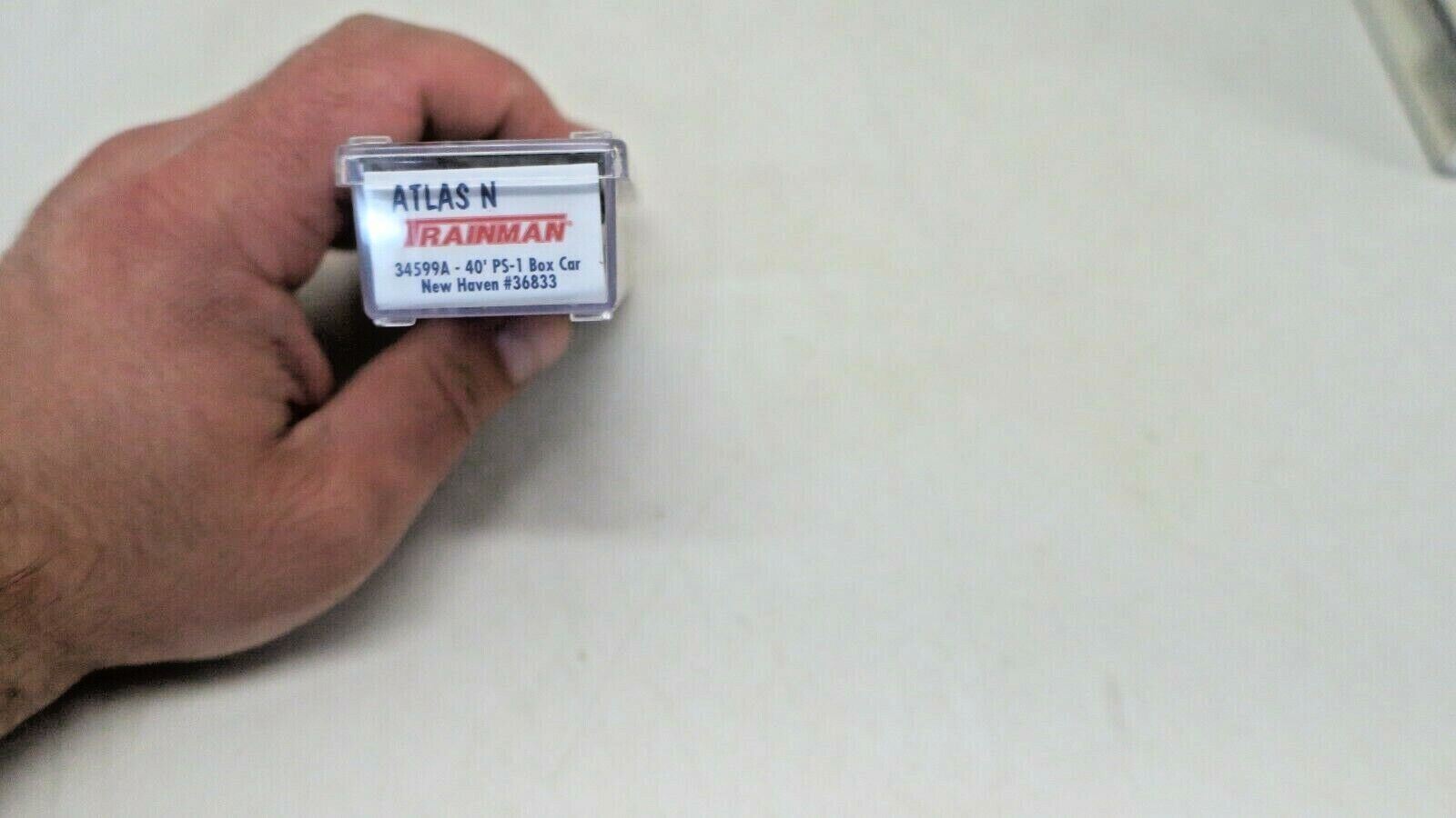 ATLAS 8576-2 NEW HAVEN 40' 1937 AAR SINGLE DOOR BOX CAR 36833 NIB - WISE GUYS HOBBIES LLC