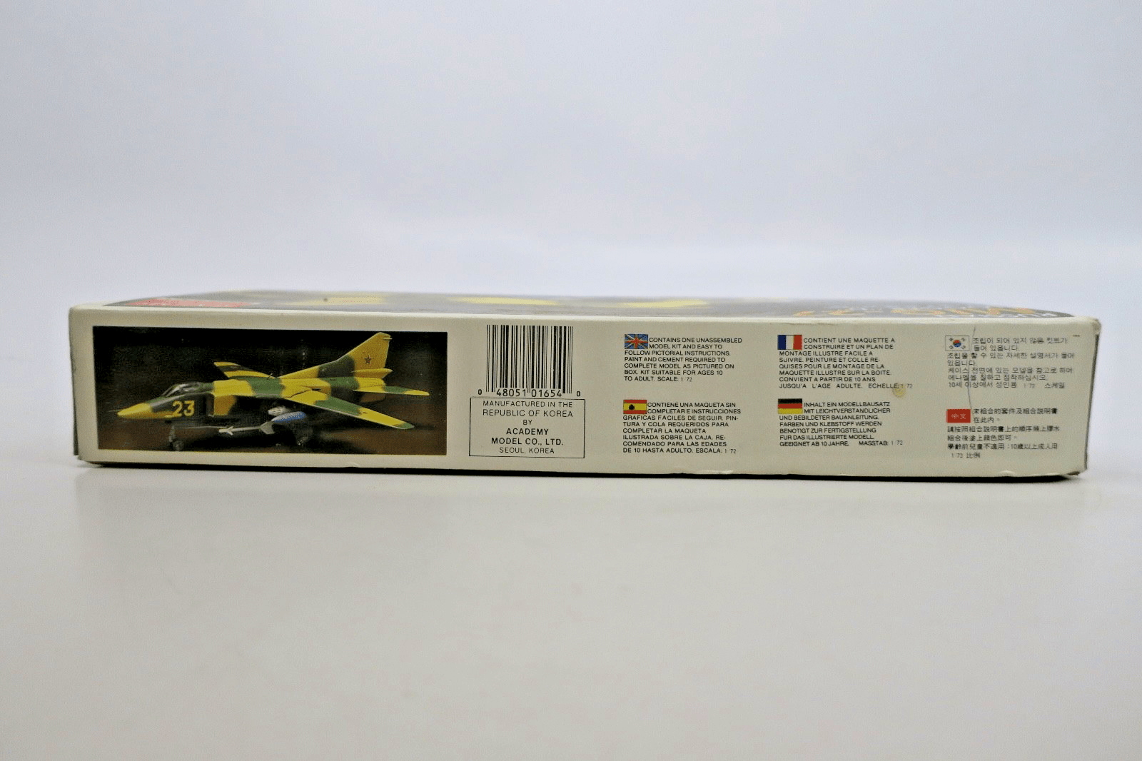 Academy 1/72 MiG - 27 Flogger D Model Kit 1654 - WISE GUYS HOBBIES LLC