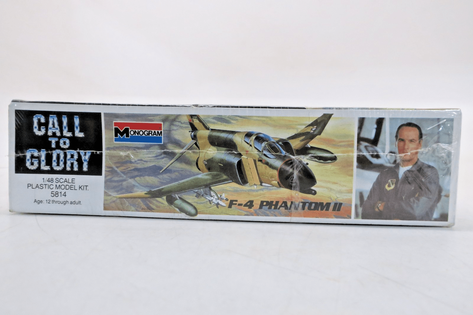 Monogram 1/48 Call To Glory F-4 Phantom II Plastic Model Kit 5814 SEALED - WISE GUYS HOBBIES LLC