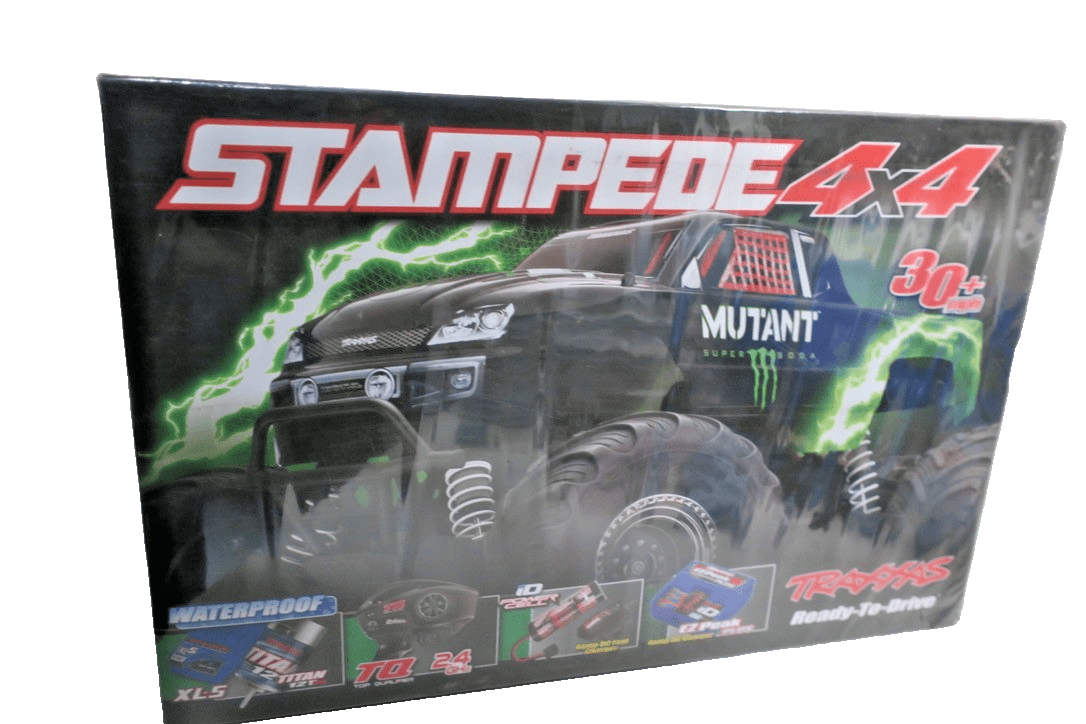 RARE Traxxas stampede 4x4 RTR Mutant Special Edition Open Box - WISE GUYS HOBBIES LLC