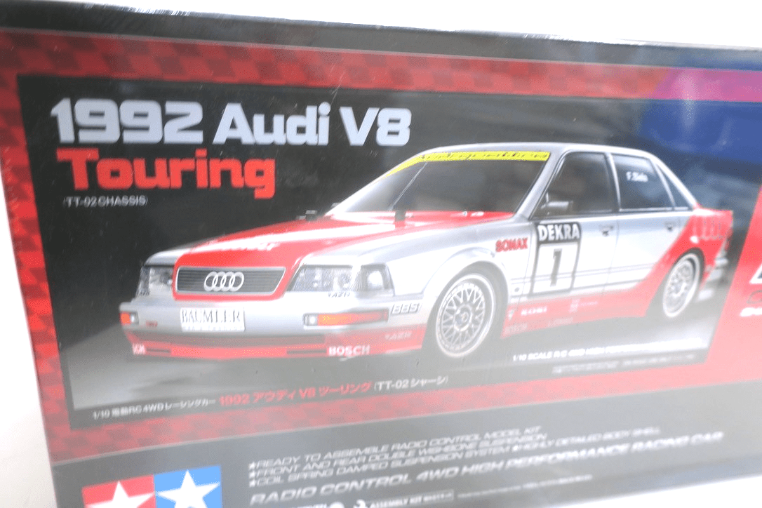 Tamiya 1992 Audi V8 Touring Car TT - 021:10 RC Car Kit + ESC Incl 58699 - 60A - WISE GUYS HOBBIES LLC