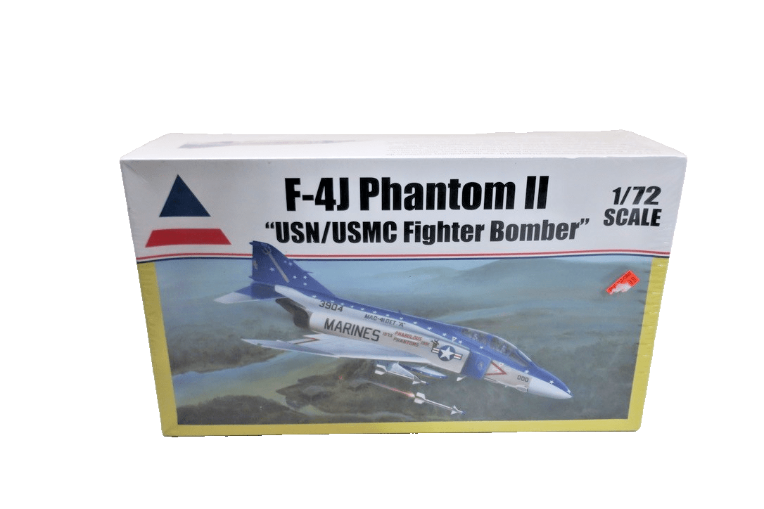 Accurate Miniatures 0411 F4J Phantom II Kit USN/USMC 1:72 Scale Model - WISE GUYS HOBBIES LLC