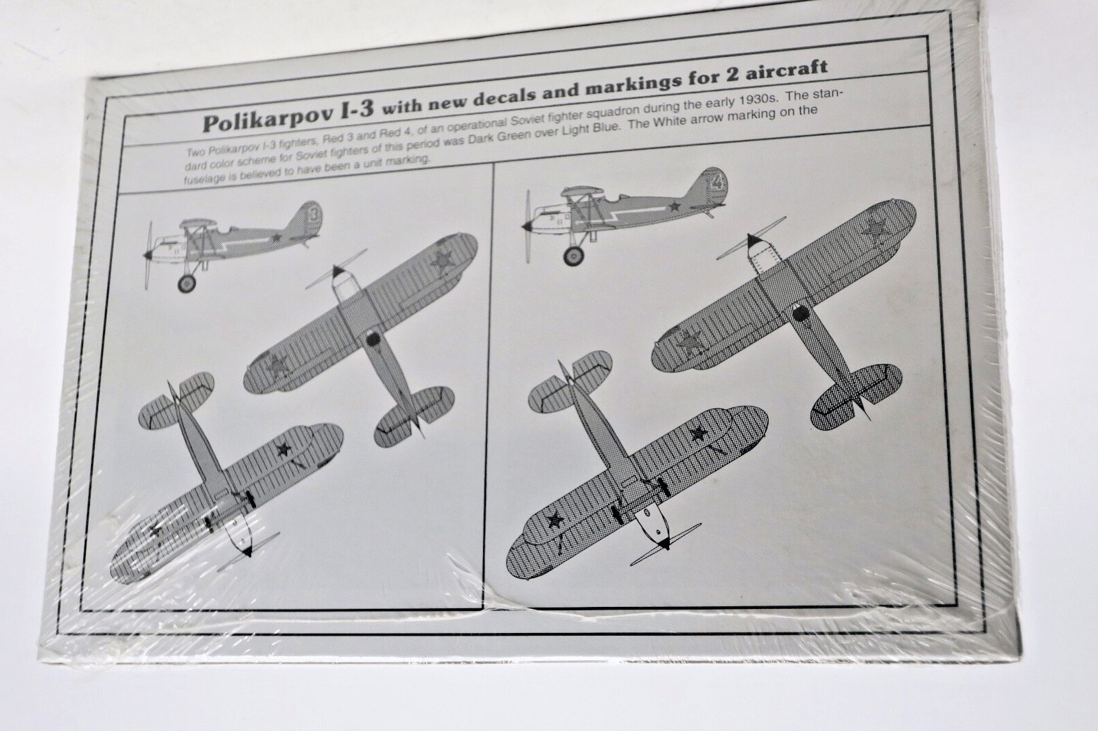 Encore 1/72 Polikarpov I-3 Model Kit 1014 - WISE GUYS HOBBIES LLC