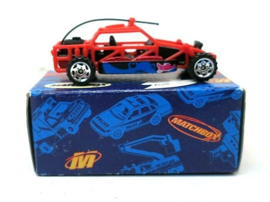 Vintage 1998 Mattel Matchbox 8cm Long Ocean Research 429 Dune Buggy IN BOX - WISE GUYS HOBBIES LLC