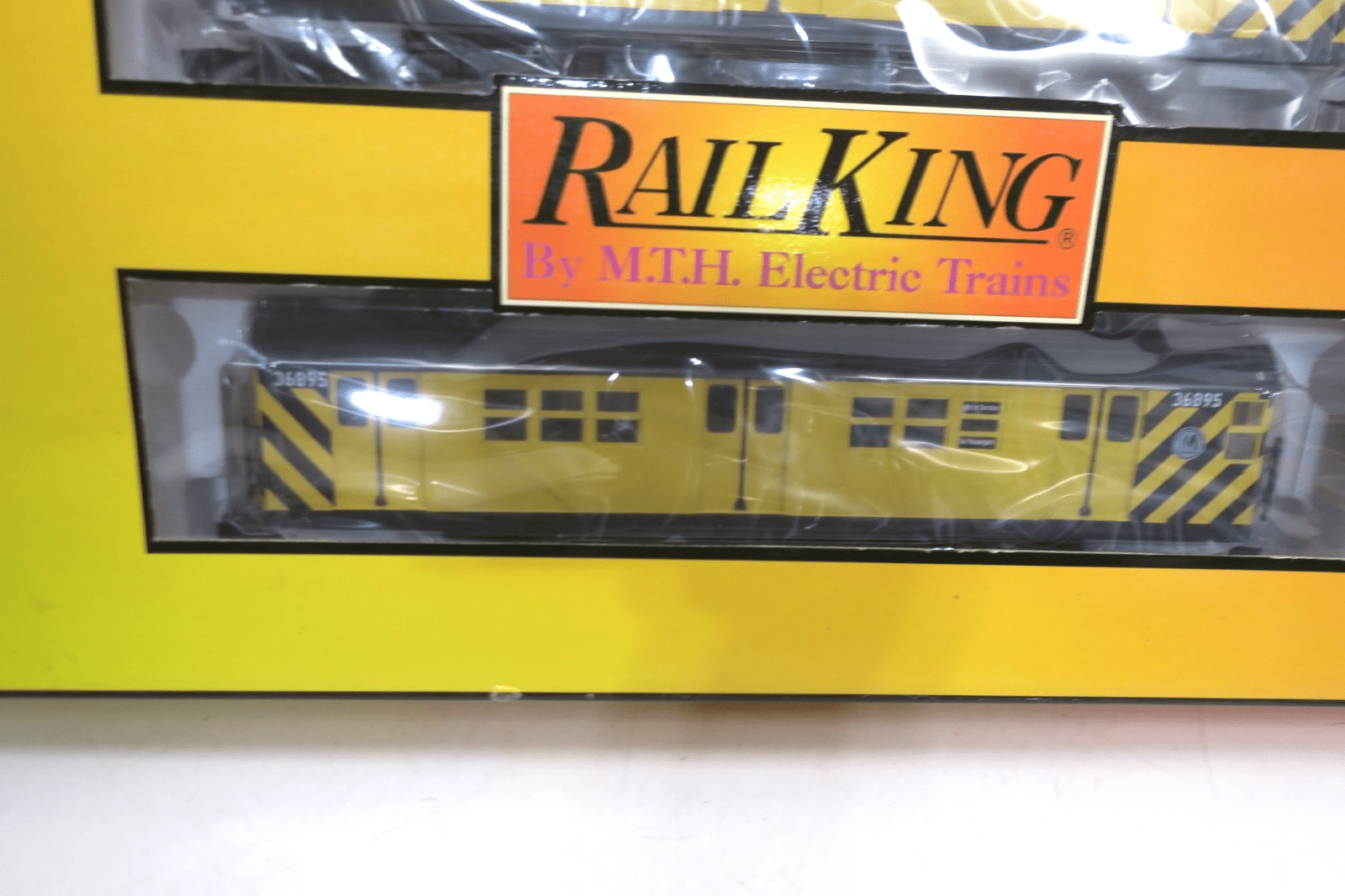 MTH RailKing 30 - 2273 - 3 MTA Work Train R - 17 2 - Car Subway Add - On Non Powered Set - WISE GUYS HOBBIES LLC