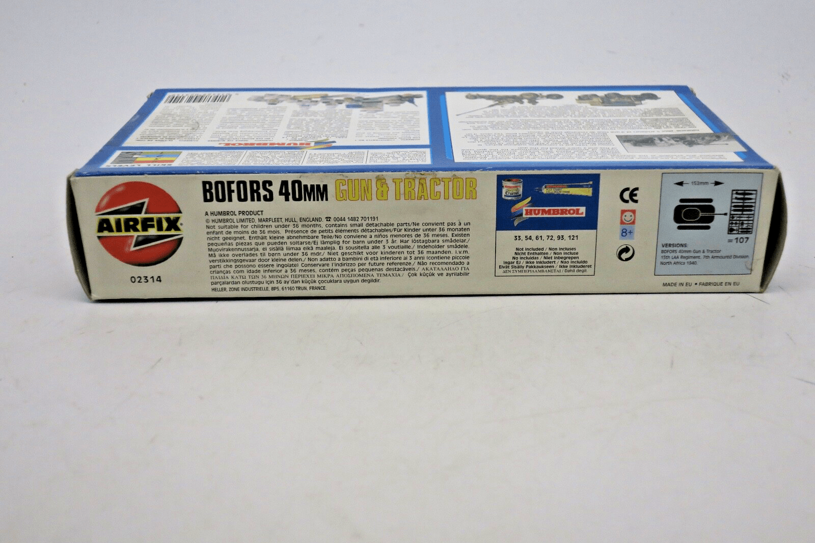Airfix 1/72 Bofors 40mm Gun & Tractor Model Kit - WISE GUYS HOBBIES LLC