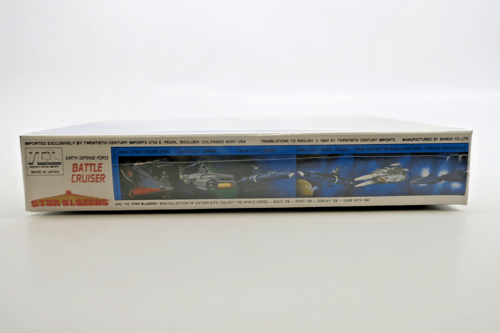 TCI Bandai Star Blazers 1/700 Earth Defense Force Battle Cruiser Model Kit 36129 - WISE GUYS HOBBIES LLC