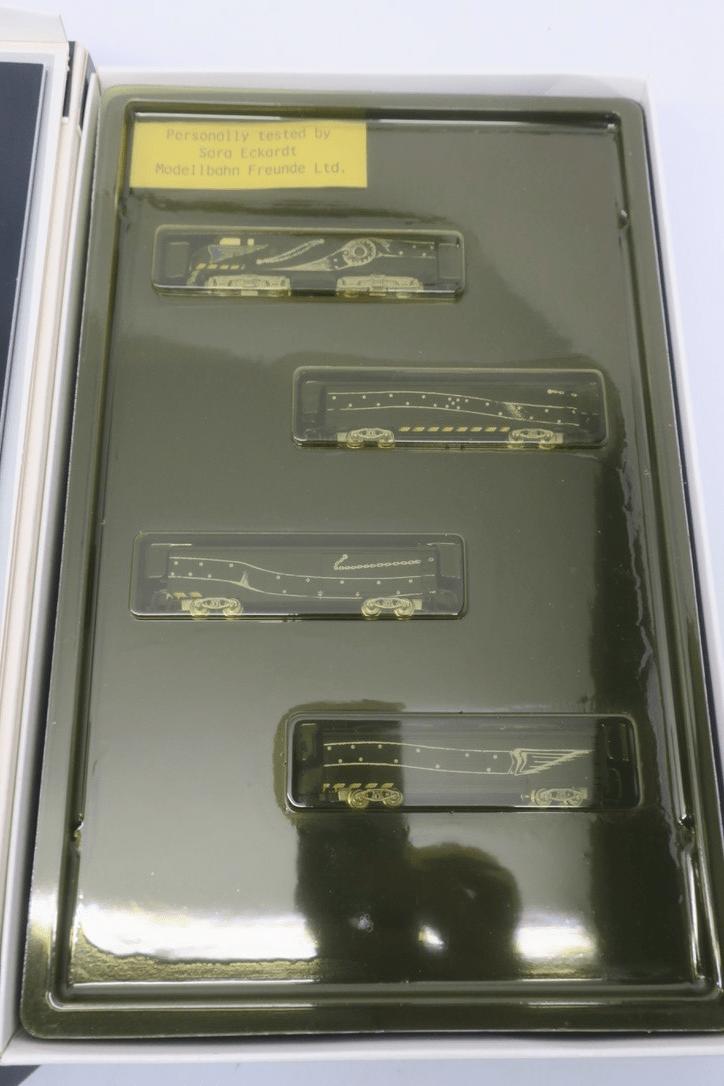 Marklin 8116 Starlight Express “Greaseball“ Diesel Freight Train Set Z scale - WISE GUYS HOBBIES LLC