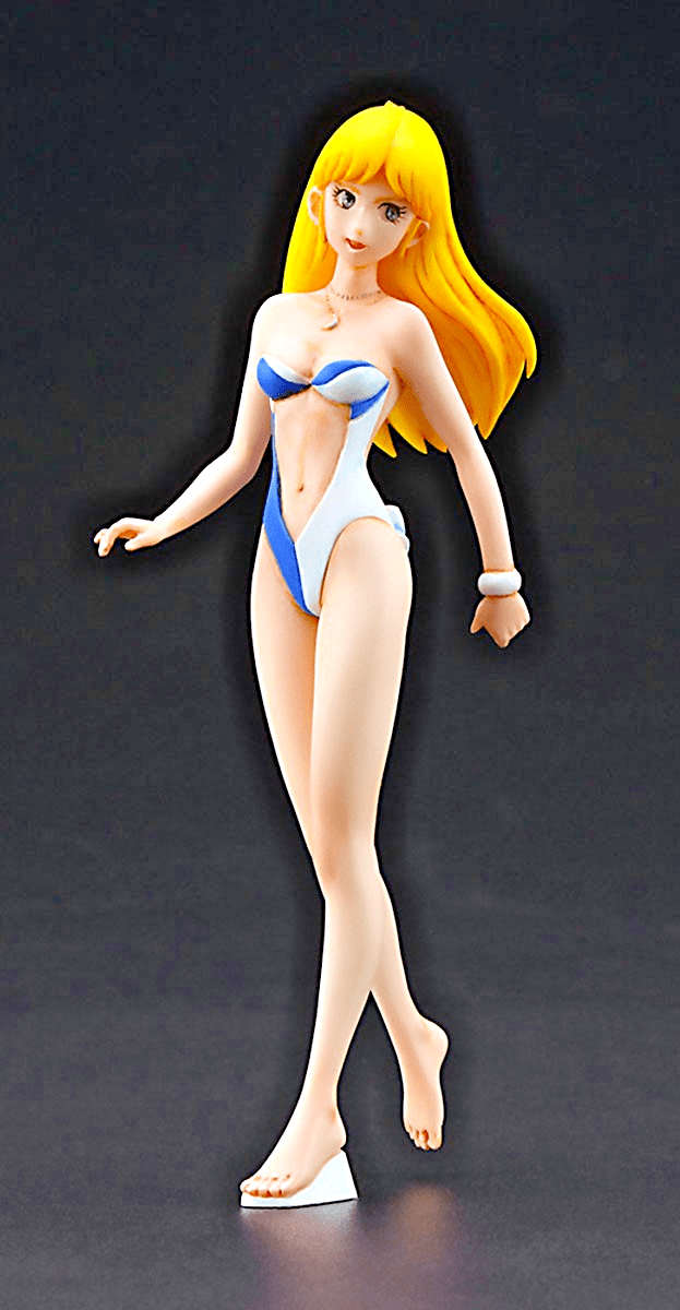 Hasegawa Crusher Joe 1/400 Minerva (OVA Version) w/ Alfin Figure Model Kit - WISE GUYS HOBBIES LLC
