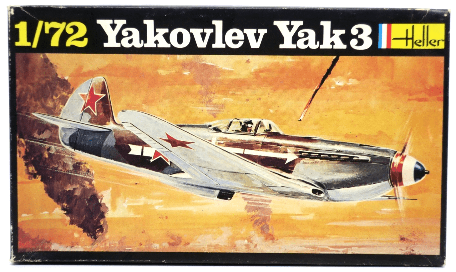Heller 1/72 Yakovlev Yak3 Model Kit 250 - WISE GUYS HOBBIES LLC