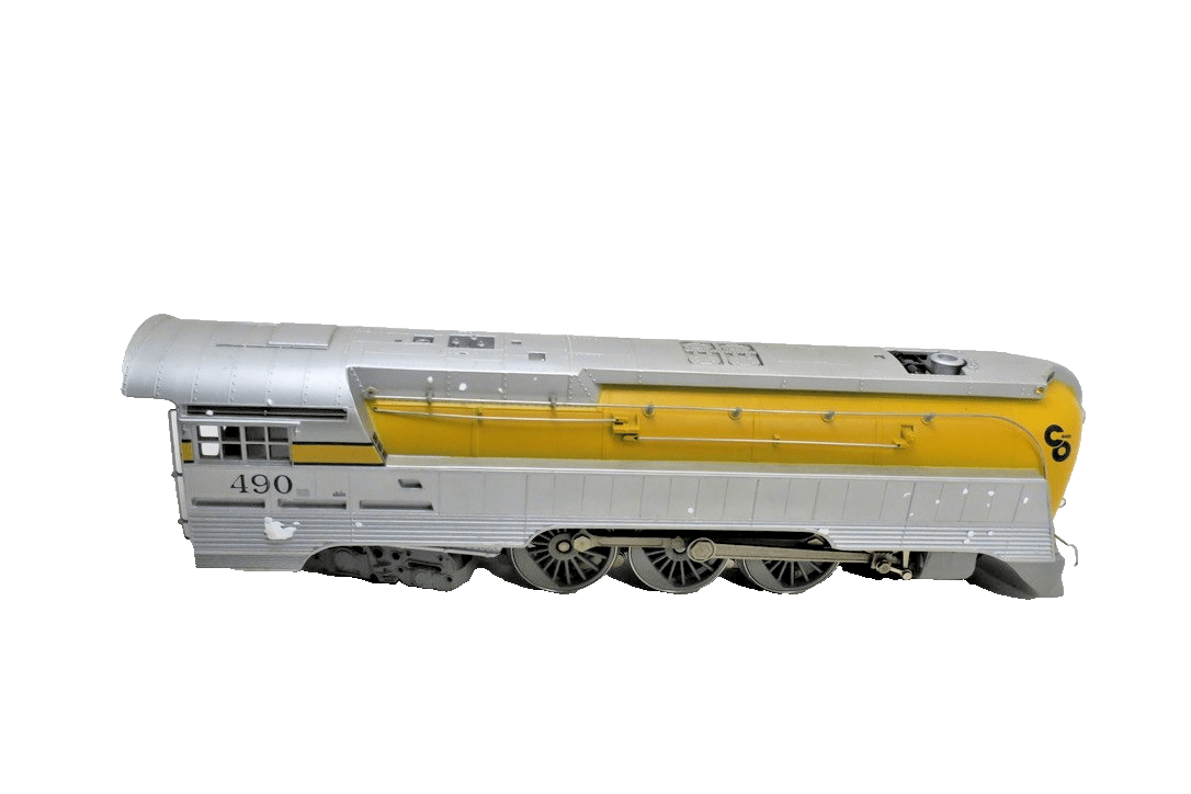 Lionel 6 - 18043 O Chesapeake & Ohio Streamlined Hudson & Tender 490 with RSII EX - WISE GUYS HOBBIES LLC