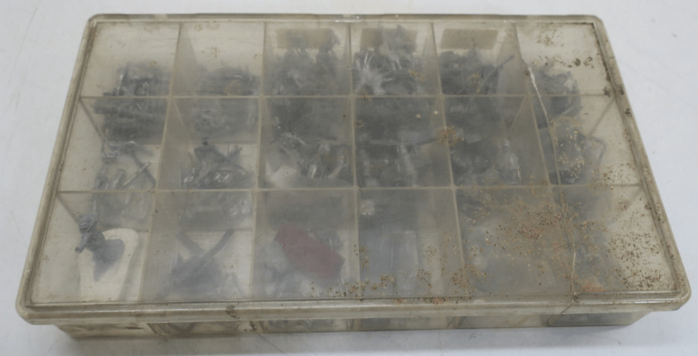 Assorted Box Of Tin Wargaming Miniatures - WISE GUYS HOBBIES LLC