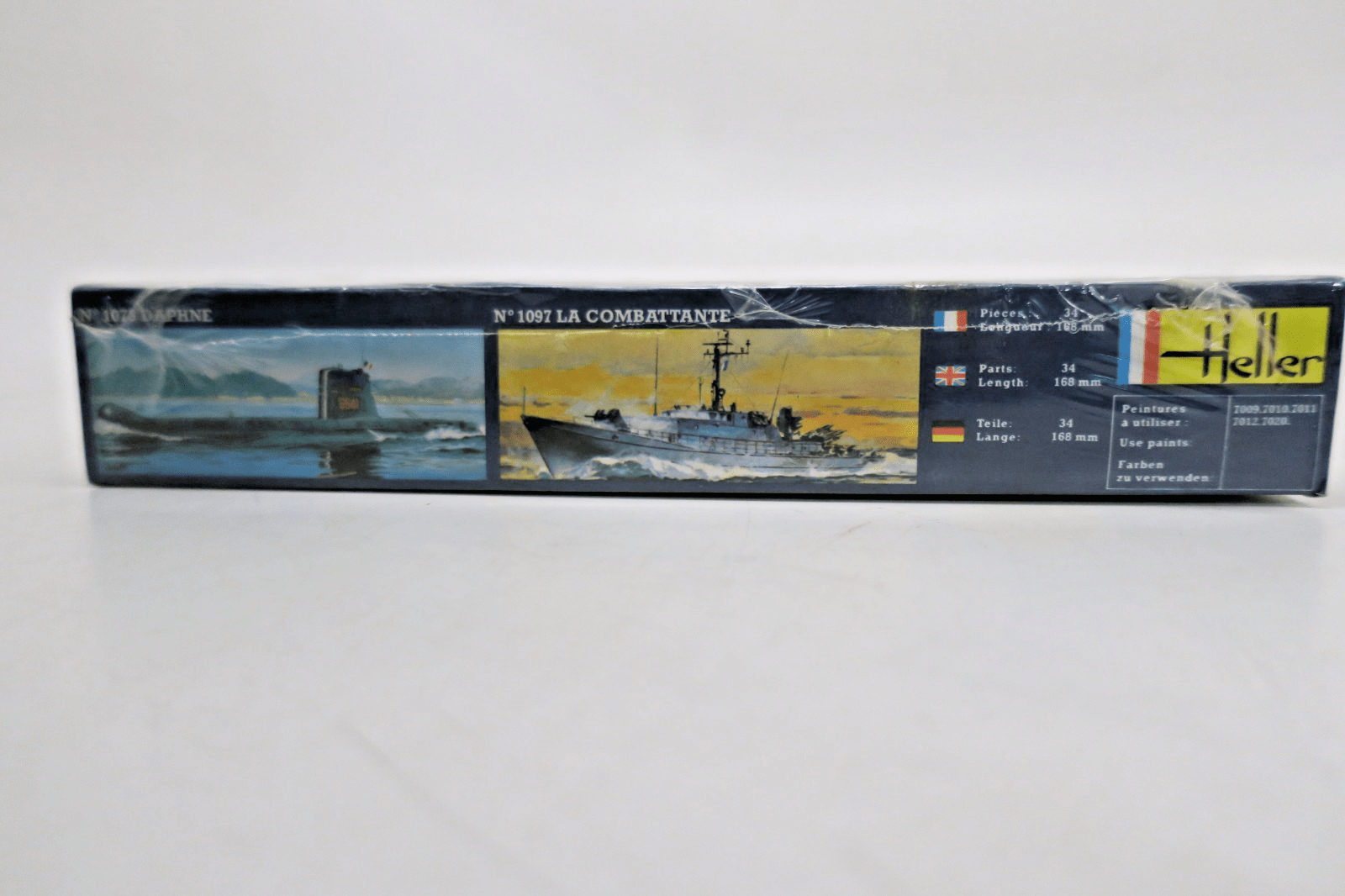 Heller 1/400 U - Boat Type VII C/VII C 41 Model Kit 1072 SEALED - WISE GUYS HOBBIES LLC
