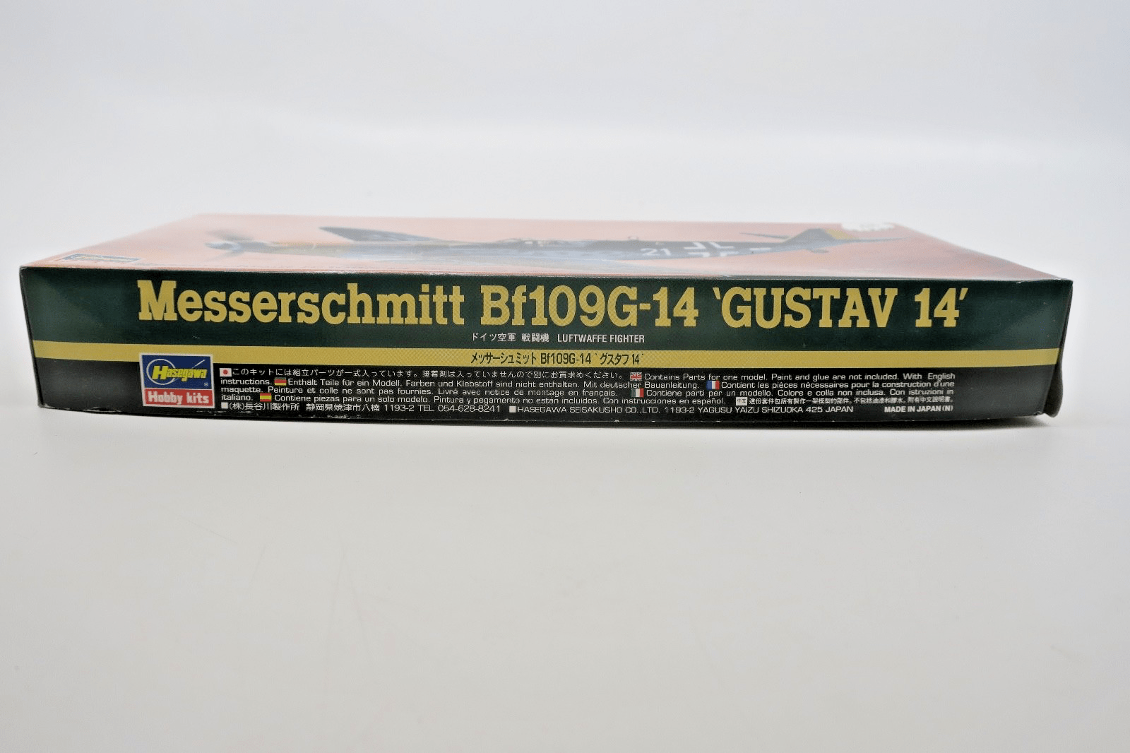 Hasegawa 1/72 Messerchmitt Bf109G-14 Model Kit - WISE GUYS HOBBIES LLC