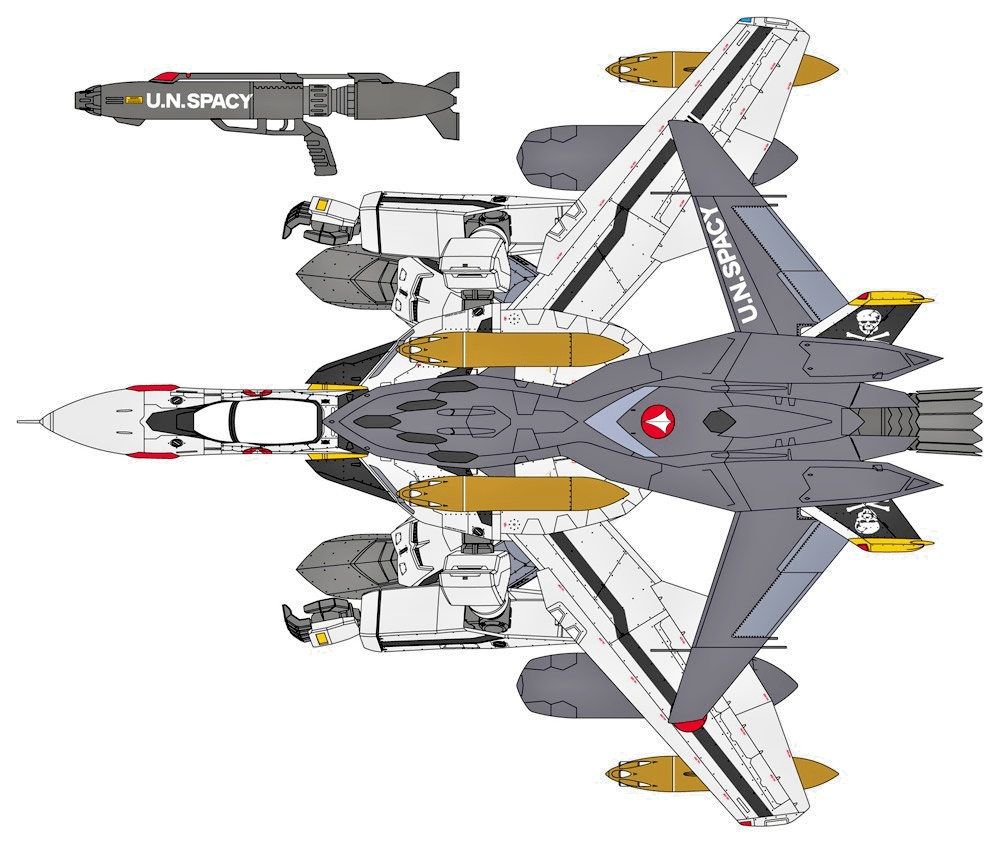 Hasegawa Macross Zero 1/72 VF - 0S Gerwalk w/ Ghost Model Kit - WISE GUYS HOBBIES LLC