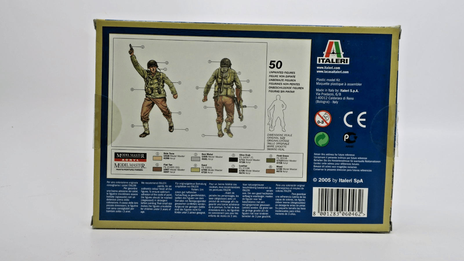 Italeri 1/72 American Infantry Model Kit 6046 - WISE GUYS HOBBIES LLC