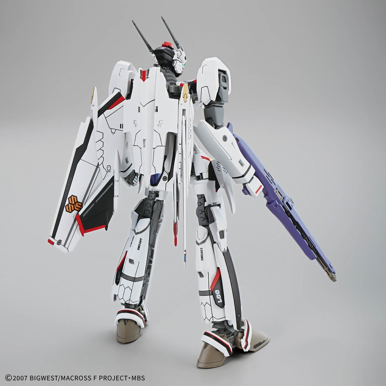 Bandai Macross Frontier HG 1/100 VF-25F Messiah Valkyrie Model Kit - WISE GUYS HOBBIES LLC